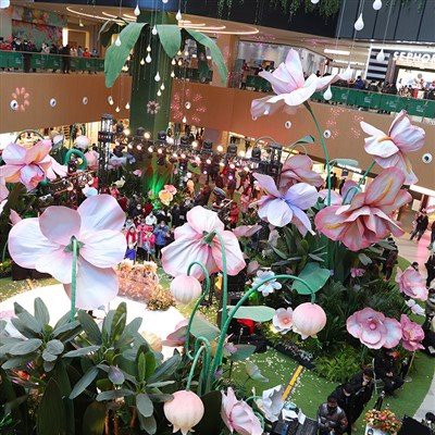 Dekorasjon store blomsterrekvisitter