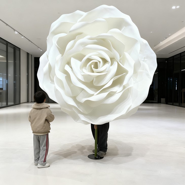 White Large Paper Flowers suppliers